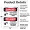 Signmission Safety Culture Sign, 12 in Width, Aluminum, Rectangle, Bilingual OS-2PACK-DS-A-1218-VS-1390 - alternate 5